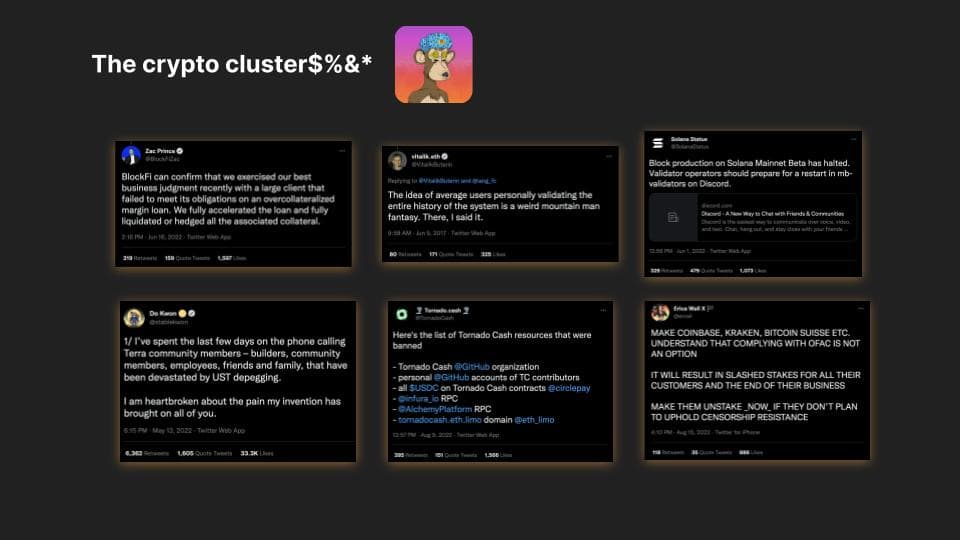 Crypto doesn't fix this